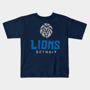 Detroit Lioooons 05 Kids T-Shirt